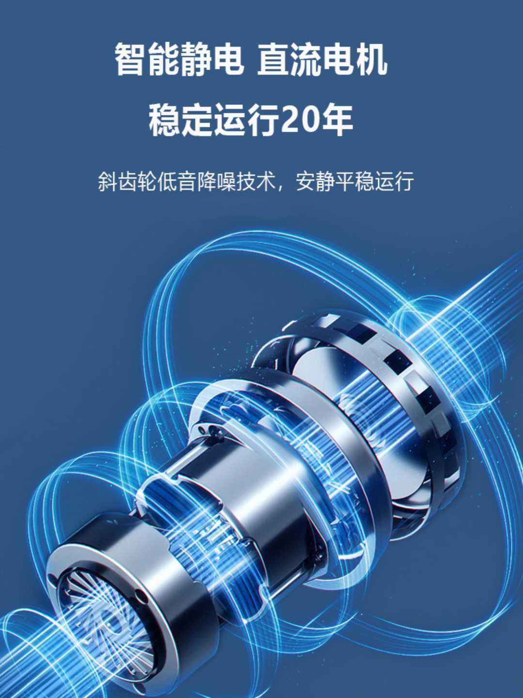 电动窗帘轨道（白色单电机+遥控+4米单直轨）(图3)