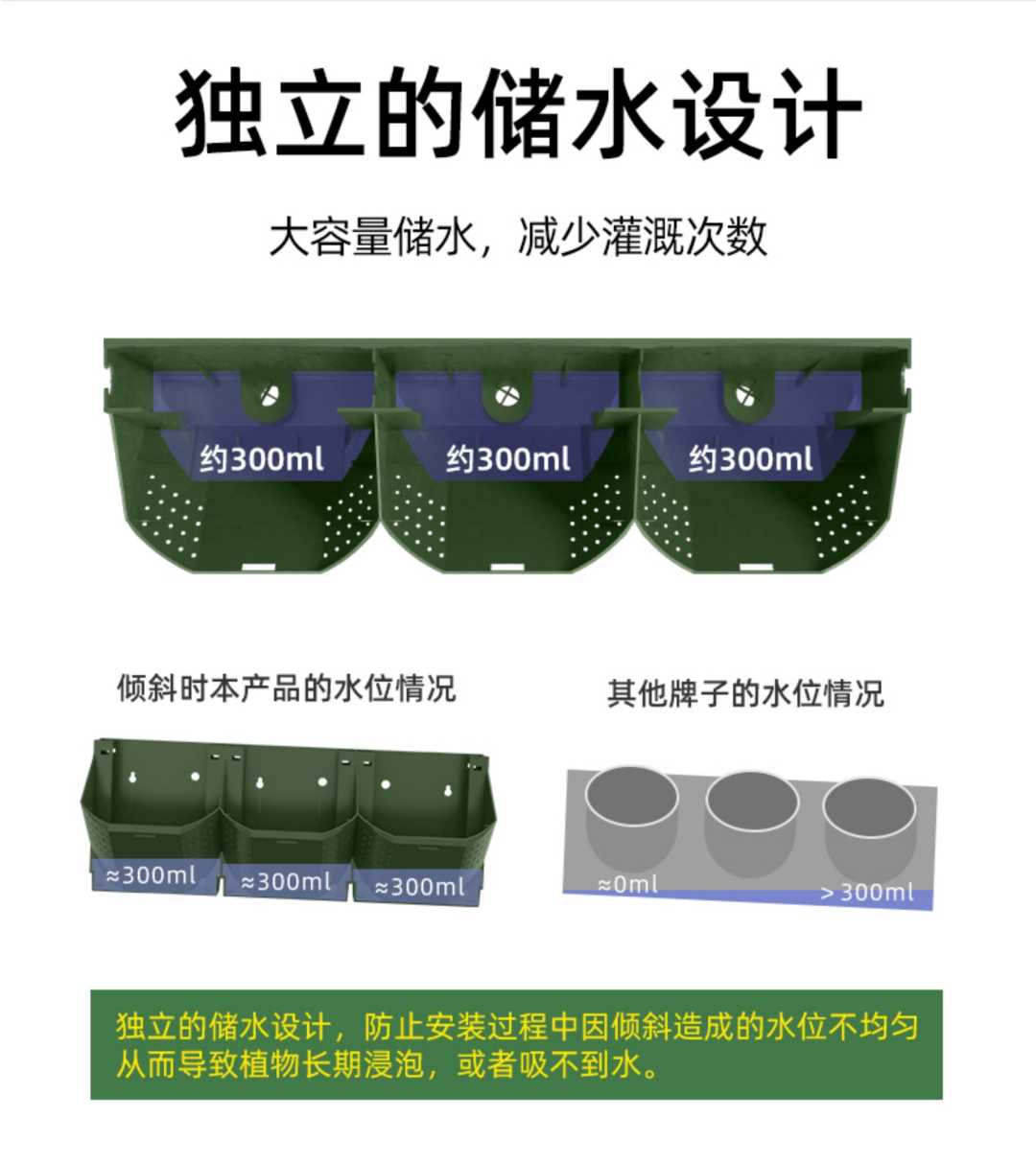 植物墙花盆自动滴灌浇花定时器套装阳台花园智能灌溉浇水系统全套(图9)