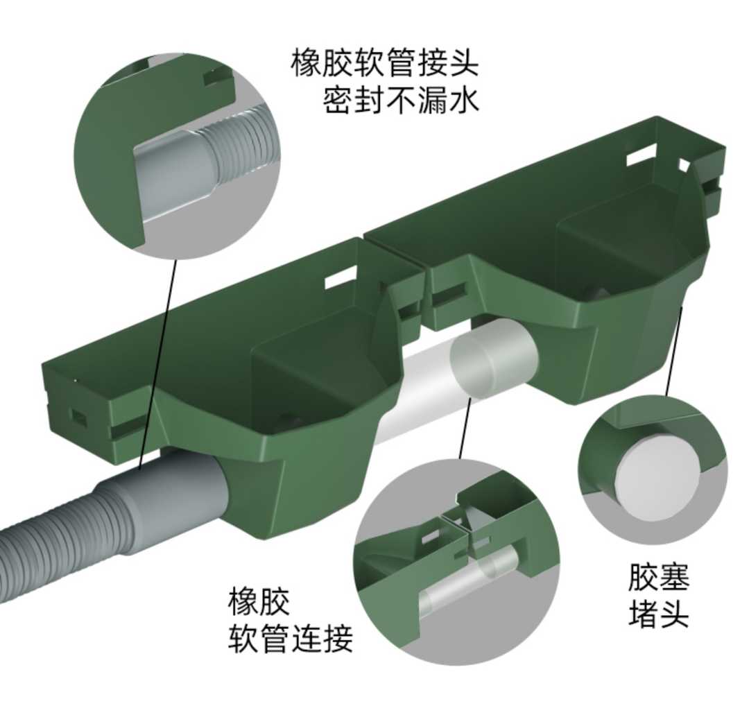 植物墙花盆自动滴灌浇花定时器套装阳台花园智能灌溉浇水系统全套(图13)