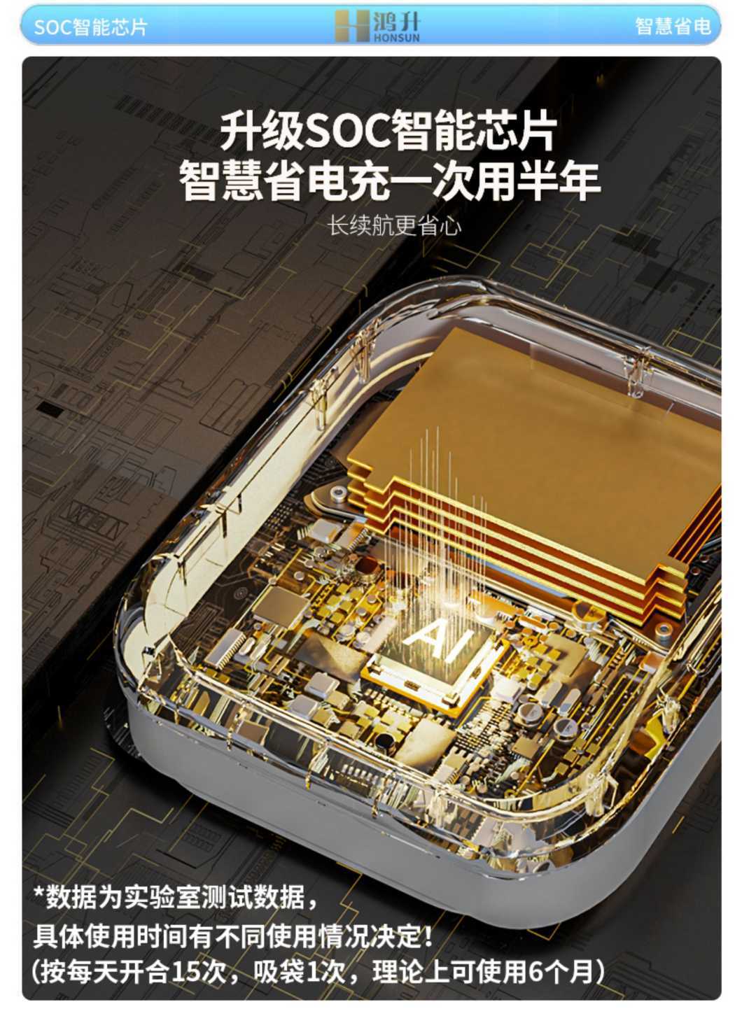 18L智能防水垃圾桶【蓝光+4模式感应+自吸套袋+提拉打包】赠30只逸拉袋(图12)