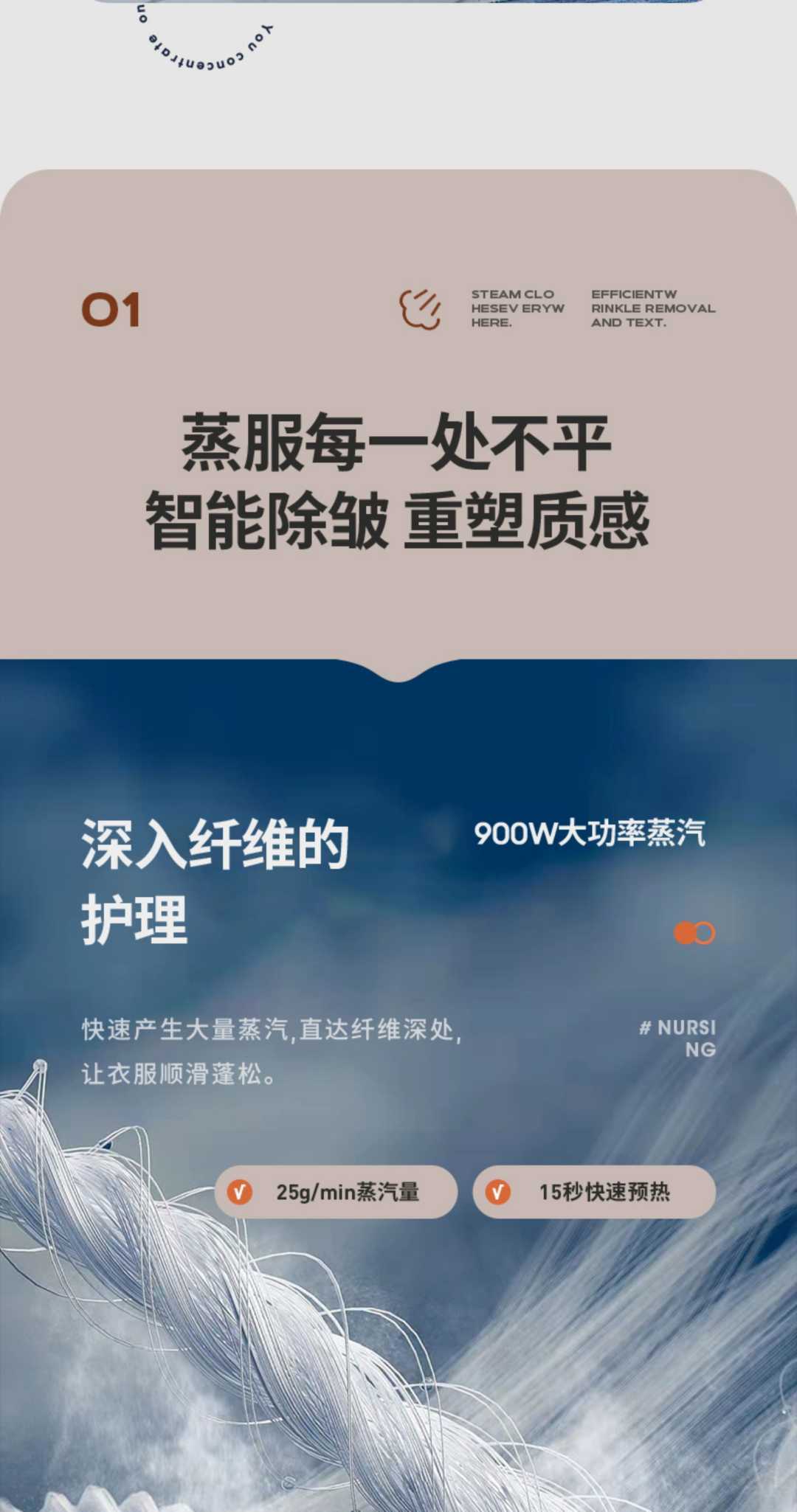 挂烫机家用2024新款全自动蒸汽除皱衣物护理机烘干机熨烫机(图7)