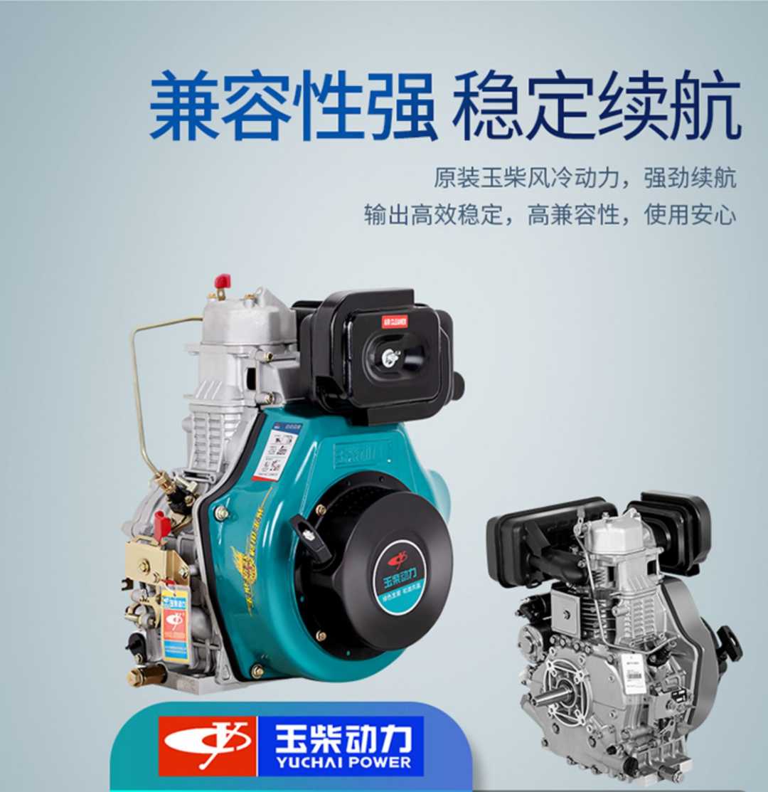 电启动1.0KW开架式单独电机(图4)