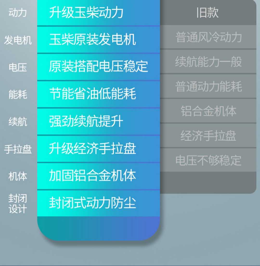 电启动1.0KW开架式单独电机(图3)