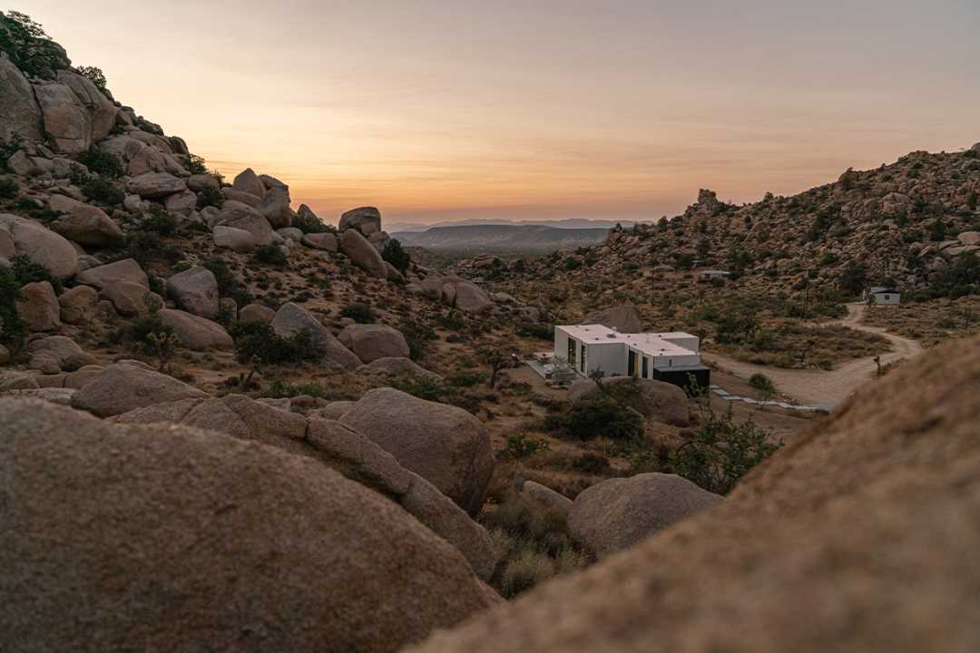 山顶上可移动的住宅