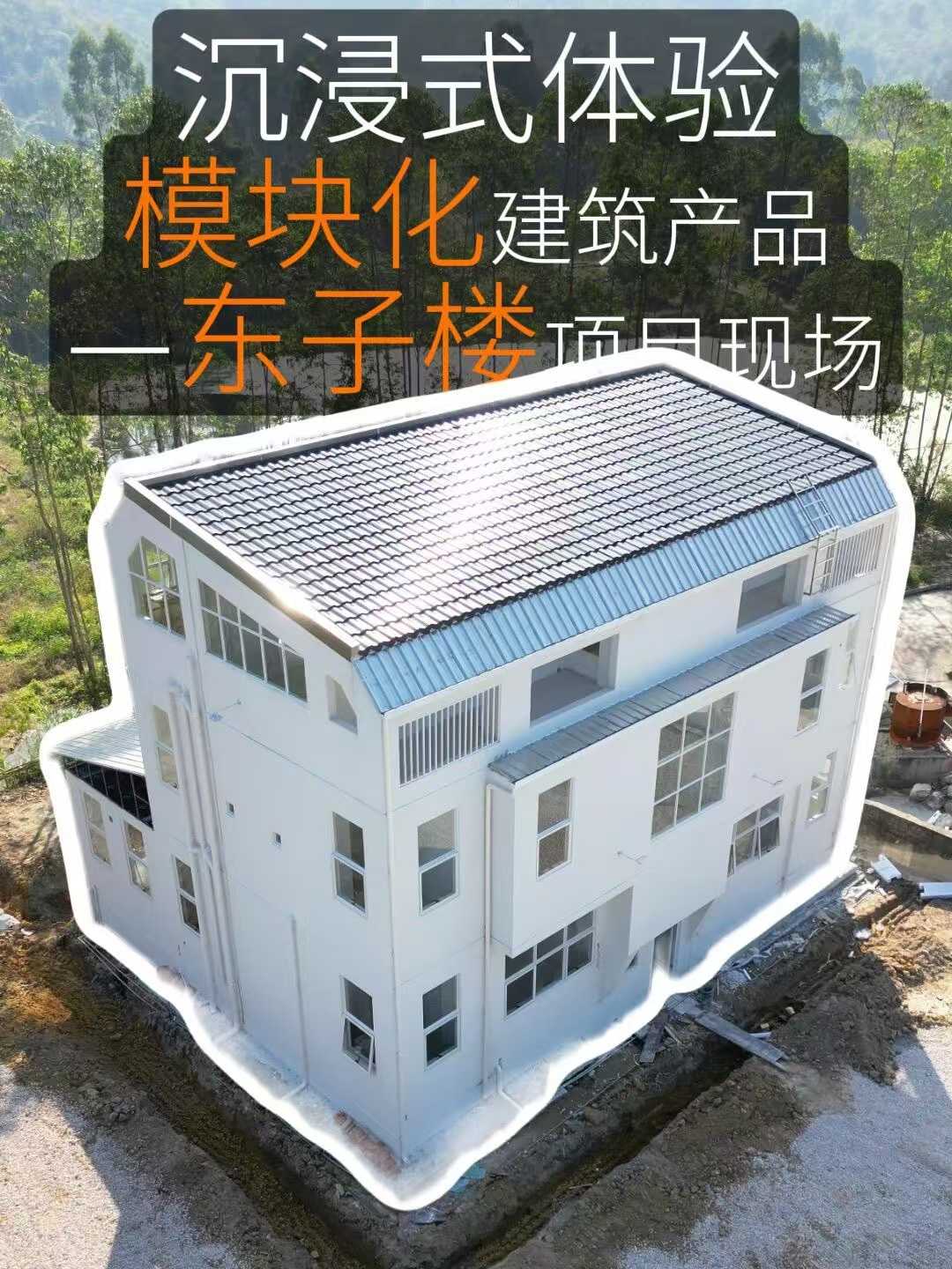 沉浸式体验模块化建筑产品——东子楼项目现场