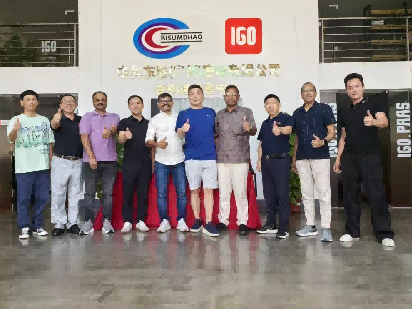 Indian Clients Visit the Platform for Cooperation Inspection