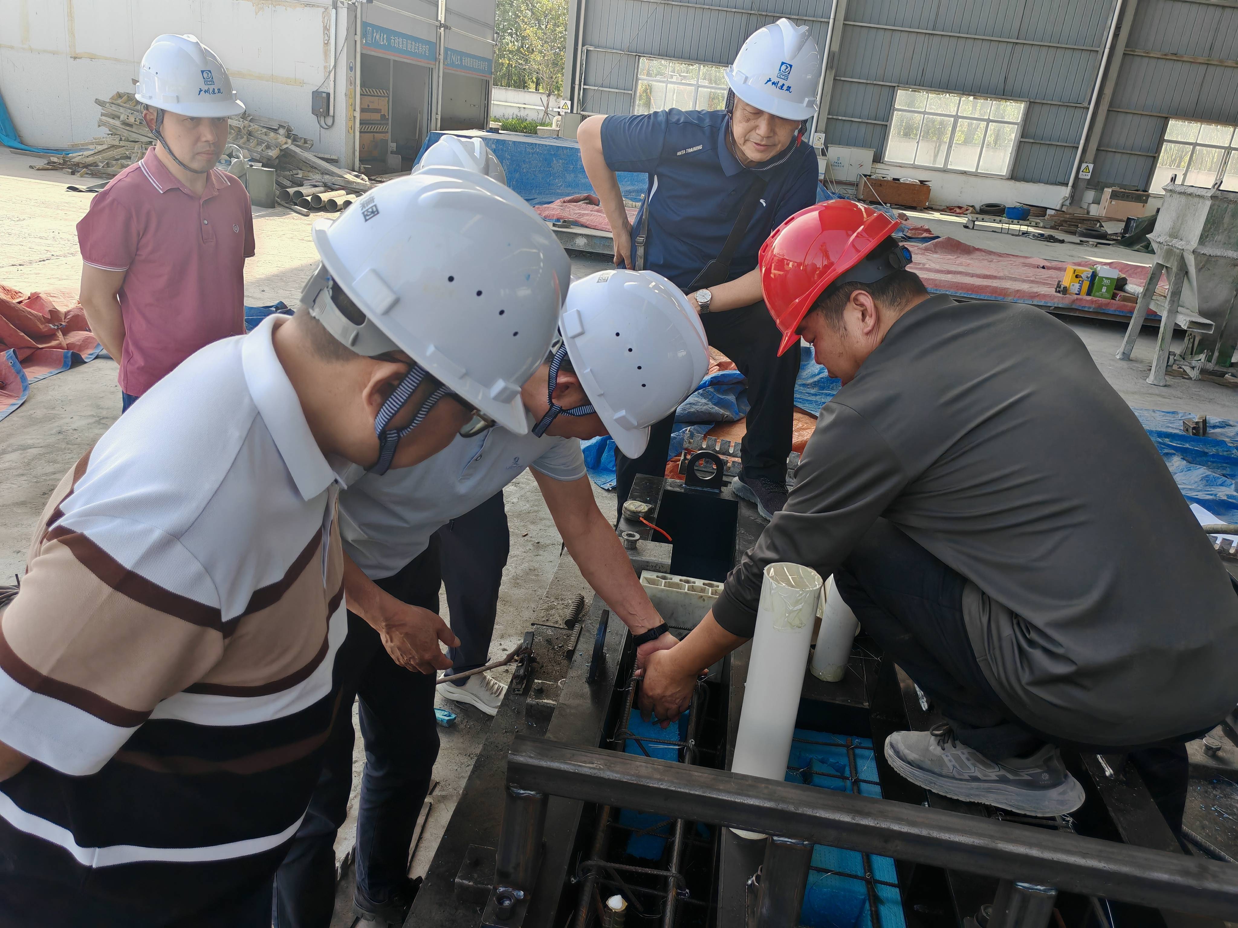 The Owner of Qingyuan Formwork Column Project Visits the Factory for Exchange