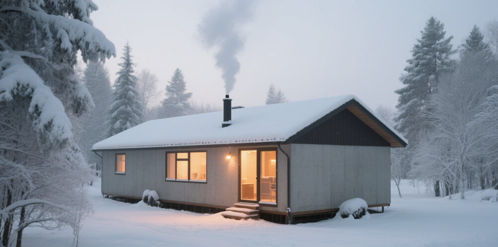 告别‘脆弱’空间！混凝土移动功能房，保温降噪，四季办公 / 居住都舒适
