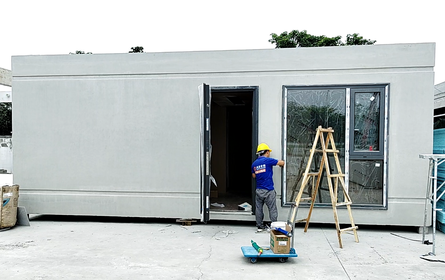 硬核实力派！壹构家混凝土移动功能房，抗风抗震，用不垮的空间装下生活(图3)